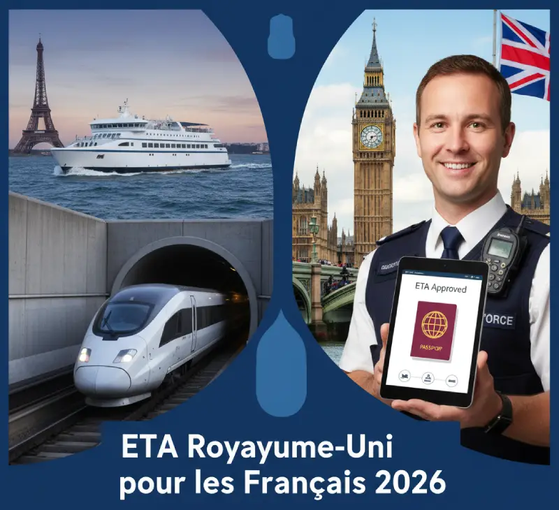 ETA Royaume-Uni pour les Français 2026 : Eurostar, Ferry, Eurotunnel — Guide Complet