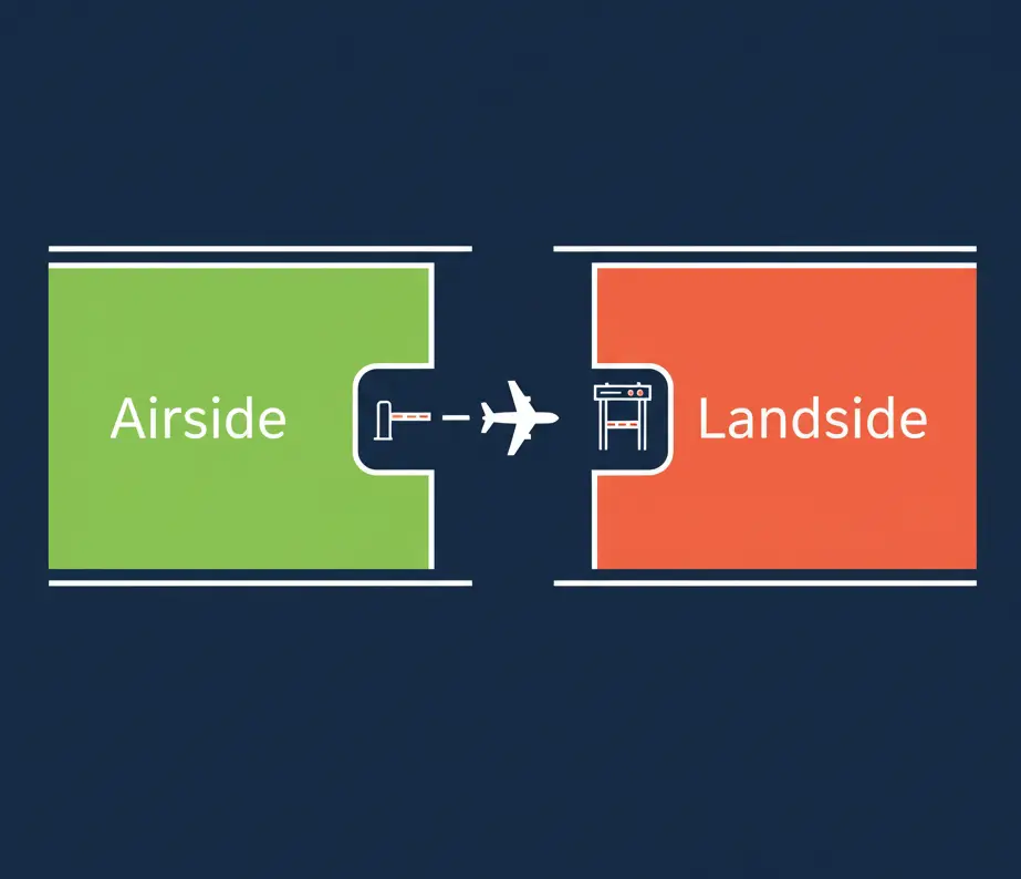UK ETA Heathrow transit 2026 — airside vs landside rules for connecting flights