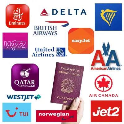 UK ETA 2026 by airlines